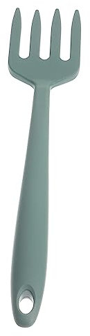 Mikinona Tenedor De Cocina De Silicona Para Pasta Mediano Verde Oscuro Multifunción Antiadherente Resistente Al Calor Utensilios De Cocina Uso Diario