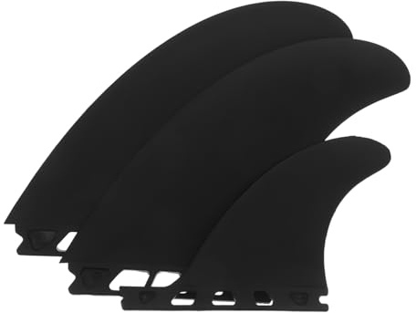 BESPORTBLE 3 Piezas Aletas De Reemplazo De Sup Aletas De Pala De Pala Black