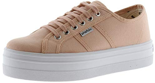 victoria Plataforma Basket Barcelona Lona 109200-WOMEN para Mujer Cuarzo 40