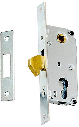 Hook Lock Mortice Lock Sliding Door Lock Sliding Door Lock with Counter Plate (2, 72/30)