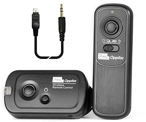 Pixel Wireless Shutter Release Remote Control RW221-UC1 Compatible with Olympus E-M1, E-M5, E-M10, EPL8, EPL7, EPL6, EPL5, EPL3, EPL2, EP5, EP3, E400, E410, E420, E450, E510, E520, E550, E600