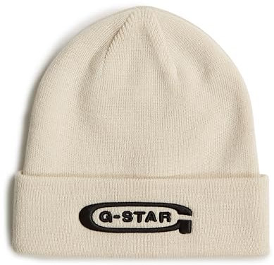 G-Star Herren Originals Artwork Long Beanie, Weiß (Chalk D24722-C754-127), PC