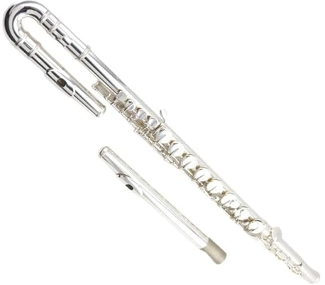 flöte Versilberte Altflöte, G-Taste, Spielendes Schülerinstrument Für Erwachsene
