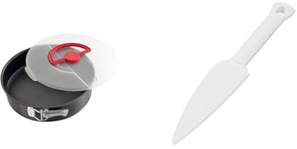 Dr. Oetker Bake & Go Springform Ø 26 cm & Kuchenlöser, einfaches und schnelles Lösen