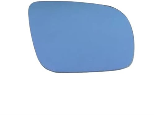 Außenspiegel Glas Für VW Für Golf 4 Für JETTA MK4 Für Passat B5 Für Bora 1J1857521 1J1857522 Auto Seite Beheizte Rückspiegel Glas Links & Rechts Weiß & Blau Umkehrlinse Rückfahrglas Spiegel(Blue right
