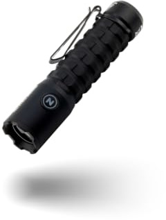 NEBO Torchy 2K – 2000 Lumen Rechargeable LED Torch & Flashlight, Black | Pocket 2000-lumen torch & flashlight, 5 modes, USB-C, smart power/temp control, two-way clip – EDC, black