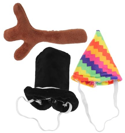 LRXIYODE 1 Satz Zubehör für Gorilla-Puppen Bären Plüsch ausgestopft Marionette Dinosaurier Puppenverkleidungszubehör Puppenverzierungszubehör Puppenhut Festivalhut Puppenmütze selber Machen