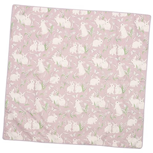 OFFIGAM Babynahrungsmatte Hochstuhlmatte Rutschfest Faltbar Frei Spritzschutz Matte mit Noppenstruktur Multifunktionale Bodenmatte für Hocherhöhung Picknick Zuhause Park