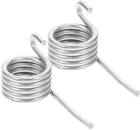 LALADEFIEE 2pcs Mop Bucket Water Press Replacement Springs, Stainless Steel Torsion Compression Springs for Pressing Mopping Buckets, Industrial Floor Cleaning Supplies Accessory