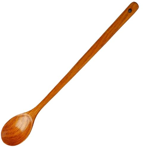 AZIDWERYQ Cucchiai di Legno Grandi da 20 Pollici per Cucinare, Strumento da Cucina a Manico Lungo con Una Paletta Cucchiai di bambù per mescolare, mescolare, inscatolare in Grandi pentole