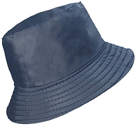 TOSKATOK Damen-Frauen Showerproof Regentag Bucket-Festival-Hut mit Fleece-Futter