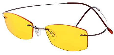 PRiSMA LiNDAU EASY90 Blaulichtfilterbrille für Computer, Gaming, Bildschirmbrille mit Blaulichtfilter, Gamerbrille gegen Müdigkeit L702