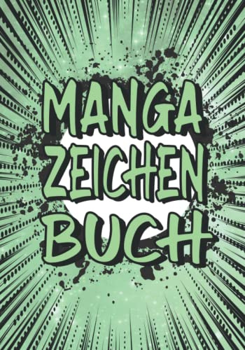 Manga Zeichenbuch: Skizzenbuch für Mangakas & Comiczeichner | Sketchbook mit vorgefertigten Layouts | Perfekt für das Zeichnen von Mangas, Comics und ... mit Panels | 130 Seiten im B5 Format