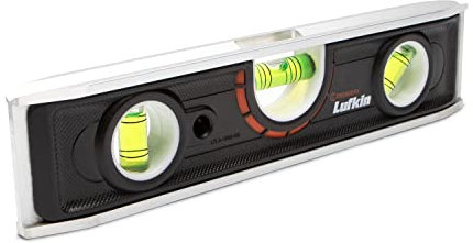 Lufkin LTLA1100-02 9-Torpedo-Wasserwaage aus Aluminium