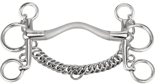 Sprenger SATINOX cm Pelham 14 mm - Edelstahl rostfrei, 135 mm Weite