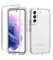 AMAZE!UK Compatible with Samsung Galaxy A54 5G Case, Ultra Slim Premium Shock Proof 360 Crystal Hybrid Bumper Mobile Phone Cover (Hard PC Back + Flexible Front TPU) (Samsung Galaxy A54 5G) Clear
