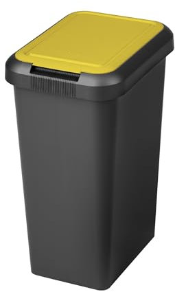 Tontarelli - Pattumiera TOUCH & LIFT 25L ambra