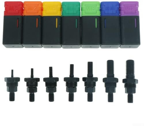 Mandril de remache de tuerca de repuesto para remachadora manual, métrico M3M10, acero de alta resistencia (para M3)