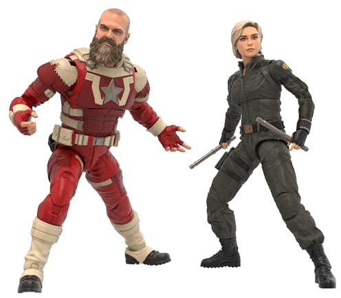 Marvel Legends Series Yelena Belova and Red Guardian Action Figures