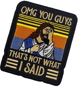 Generisch Jesus Pins, Christliche Stickerei-Patches, Jesus-Stickapplikationen-Patch, Christliche Patches Stickerei Applikation, Religiöse Aufnäher Für Rucksäcke, Aufnäher Für Jacken