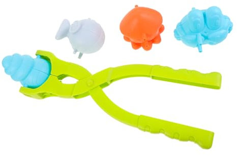 IMIKEYA Schneespielzeug Mit Wiederverwendbaren Schneeballformen Für Draußen Schneespielzeug Für Weihnachten Einfach Schnee Schaufeln Formen Und Werfen