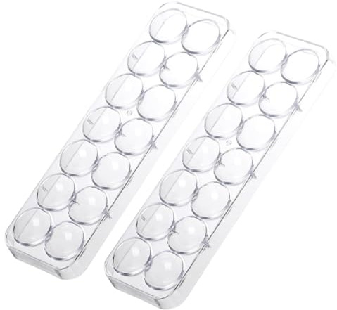 iplusmile 2 pezzi Stampi per Cioccolato in Plastica Mould DIY per Budino e Gelatina Antiaderenti e Resistenti Facili da per Dolci Fatti