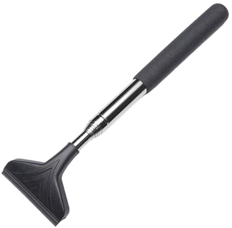 YNPQTDS Raclette de voiture pour le nettoyage des vitres, essuie-glace télescopique à long manche – Raclette à eau de voiture – Grattoir à miroir – pour voiture, douche, véhicules, porte de salle de