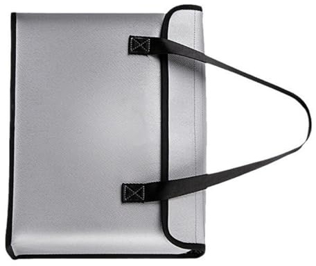 Retardant Battery Organizers Case Smooth Glidings Zippers Systems Side Cable Access Port for Battery Storage Bag Fireproof Waterproof