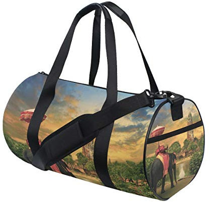 Eslifey Thailand Elefant Fitness Sporttasche Gym Bag Reisetasche Seesack für Damen und Herren