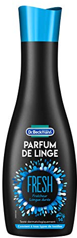 Dr. Beckmann - Parfum de Linge Fresh - Adoucissant & Désodorisant Textile - Pour Machine à Laver & Sèche-Linge - Parfum Longue Durée Grâce Aux Microcapsules - Fraîcheur Longue Durée - 250ml