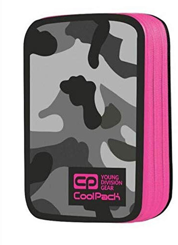 Goldkids COOLPACK 2-fache Federtasche Federmappe Federmäppchen 35-teilig gefüllte Schüleretui 21 x 13 x 5 cm Jumper