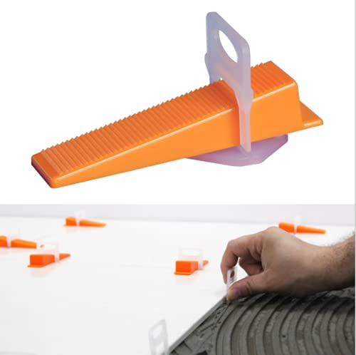 Zuglaschen 2 mm 800 Stück Fliesen Nivelliersystem Fliesenstärke 6-15 mm Verlegesystem Fliesenverlegung Fliesenverlegehilfe Fliesenverlegesystem Fliesennivelliersystem
