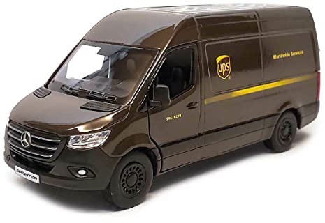 KiNSMART Mercedes-Benz Sprinter UPS Edition Lieferwagen 1:48