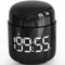 MeesMeek Digitaler Küchentimer mit großer LED-Anzeige Countdown-Timer mit Einstellbarer Lautstärke für Kochen und Lehrzeit für Kinder und Lehrer. (Schwarz)