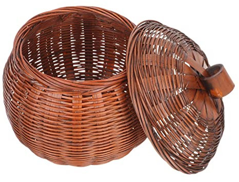 Cabilock Aufbewahrungskorb Für Eier Multifunktionaler Eierhalter Praktischer Obstkorb Aus Hochwertigem Material Strapazierfähiger Aufbewahrungskorb Im Retro-stil Dekorativer Tisch-eierkorb