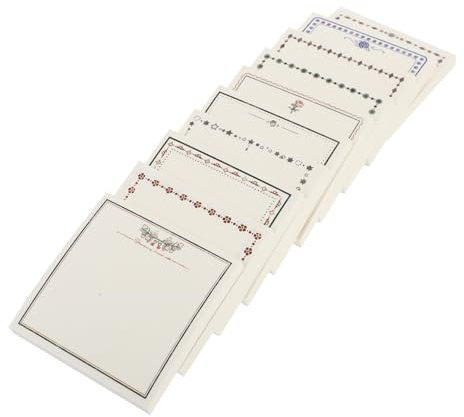 HOODANCOS Dekorative Notizpapier-set Mit Muster Für Scrapbooking Und Handarbeiten Und Kompostierbar Für Persönliche Notizen Und