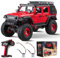 VEVOR Ferngesteuertes Auto, RC-Auto im Maßstab 1:24, All-Terrain-4WD-Geländewagen mit Vollbeleuchtung & 2 wiederaufladbaren Batterien, 2-Gang-Hobby-Rennauto als Geschenk für Kinder ab 14 Jahren