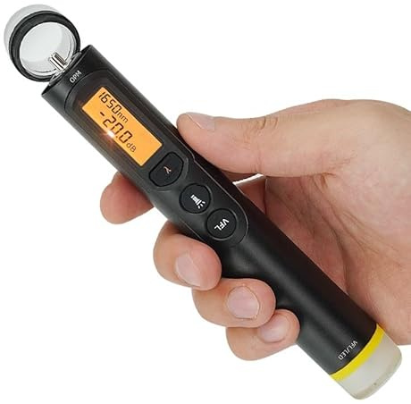 OUTFYT Tester for Fibra Ottica Localizzatore visivo guasti Misuratore di Potenza Ottica, Lunga Distanza di Rilevamento(V30,-70dBm~+10)