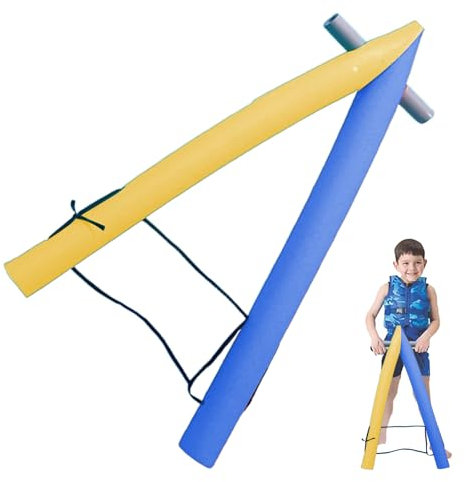Spaghetti in schiuma, spaghetti da nuoto, nuoto in schiuma, A-frame, per giochi d'acqua, zattera, per il nuoto per bambini e adulti