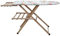 Asse da stiro in legno regolabile con porta caldaia 114 cm - Giuty