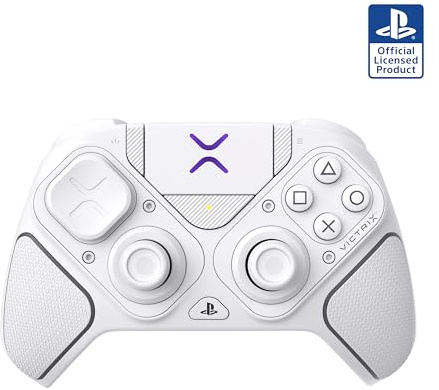 Turtle Beach Victrix Pro BFG Reloaded Wireless Modular PlayStation Controller Weiß - Offiziell Lizenziertes Produkt