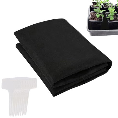 Estera de riego de plantas - Matting capilar de plantas | 3 mm Mat de mimbre de autogiratriz | de riego de plantas de vacaciones | Kits de riego de goteo automático Hidroponics Accesorios de j