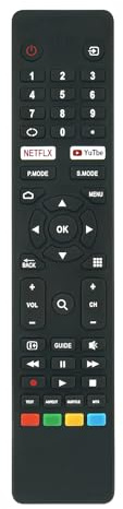VINABTY Télécommande remplacée Convient pour Polaroid TV TVSAND434KPR01 | TVSAND434KPR02 TVSAND434KPR03 TVSAND434KPR04 TVSAND434KPR05 TVSAND504KPR01 TVSAND32HDPR02 TVSAND32HDPR03
