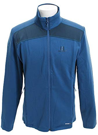 Salomon Discovery Lt Fez M Schnee-Skibekleidung, groß, marokkanisches Blau/reflektierender Teich