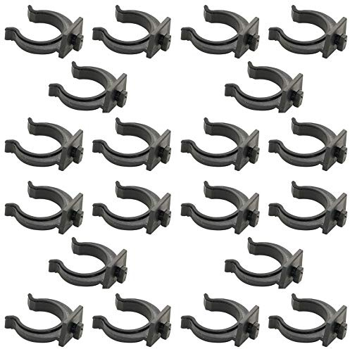20 x Clip für Sockelleisten, Röhren, Fuß, Küche, Bad, Badezimmer, Badezimmer-Schrank