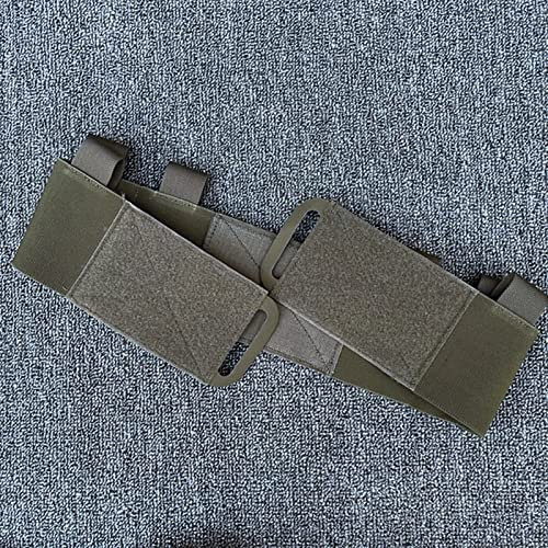 REYNEM Taktische Militärweste, Schnellverschluss-Abdeckung, Plattenträger, Elastische Kummerbund-Taillenabdeckung, Weste-Zubehör (Color : Elastic Waist RG)