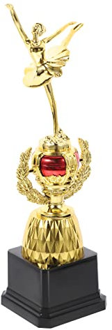 BESPORTBLE Ballet Dance Award Trophy Female Trophy for Women Girls Boys and Girls Ballerina