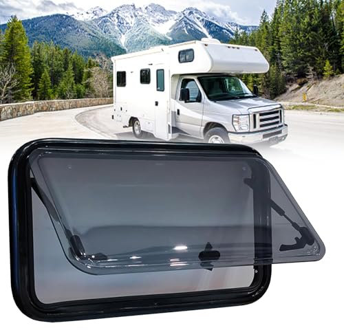 ELIKBH Lucernario Tenda montata per Camping Finestra Esterna Finestra da Tetto per roulotte Tenda Parasole per casa roulotte Casa Mobile e Furgone (Size : 800 * 450mm)