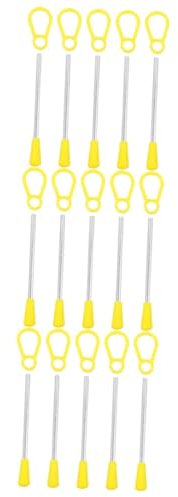 VICASKY 3 Set di 3 Martello Triangolo Strumenti Musicali Accessori Bastoni Per Triangolo Ferro Strumento Musicale Triangolo Bastoni di Ferro Pratico Triangolo Battente Ferro Battitori