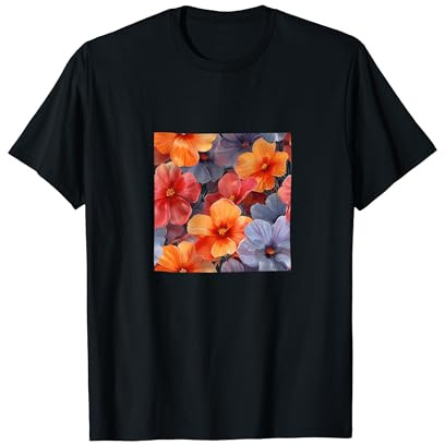 Motif aquarelle de fleurs de cyclamen T-Shirt